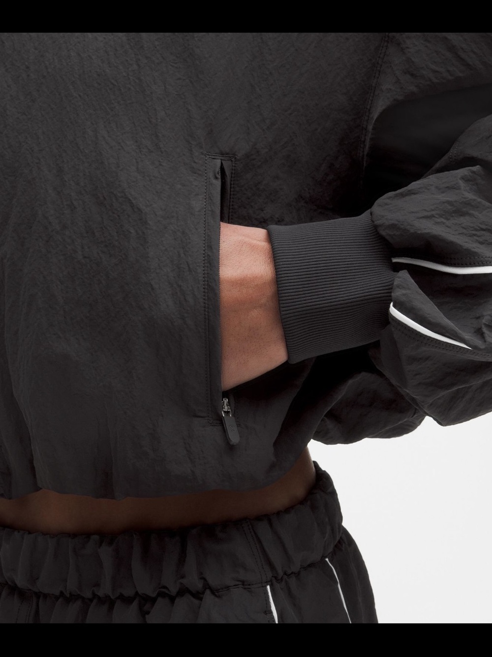 Lululemon Crinkle Nylon Track Jacket - Picture 5 of 9